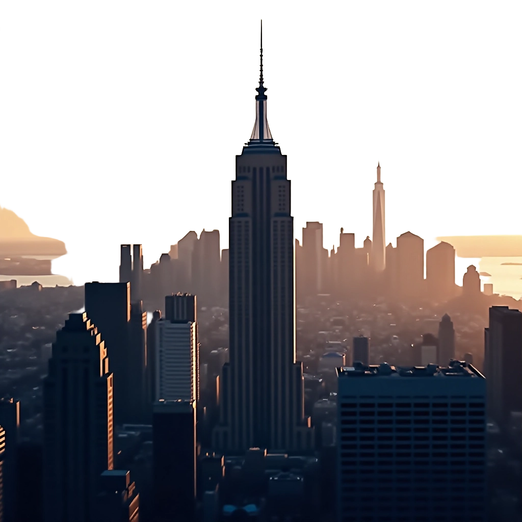 Empire State Building Silhouette